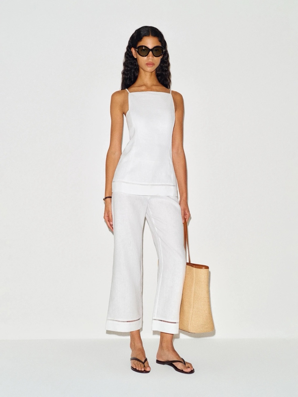 NEW Reformation Cailea Linen Two Piece Size 4